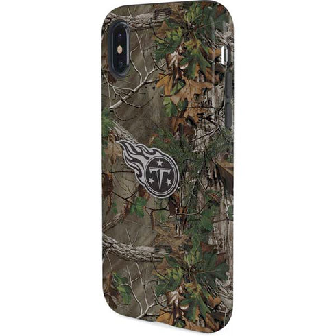 NFL Tennessee Titans Realtree Xtra Green Camo iPhone X Pro Case