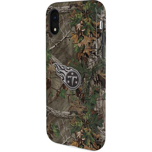 NFL Tennessee Titans Realtree Xtra Green Camo iPhone XR Pro Case