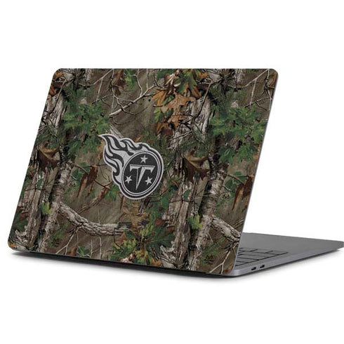 NFL Tennessee Titans Realtree Xtra Green Camo Apple MacBook Pro 13-inch Skin