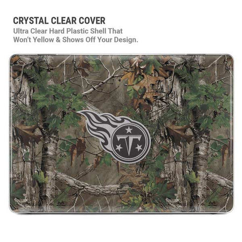 NFL Tennessee Titans Realtree Xtra Green Camo MacBook Pro 16in (2021-25) Case plus Skin