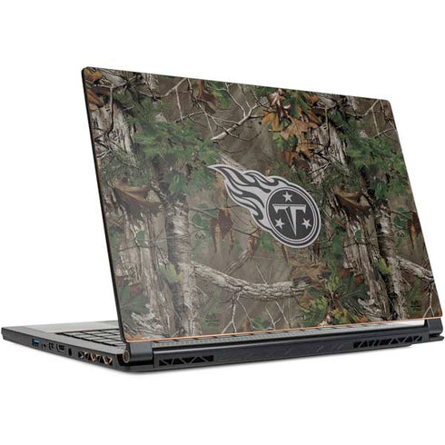 NFL Tennessee Titans Realtree Xtra Green Camo MSI GS65 Stealth Laptop Skin
