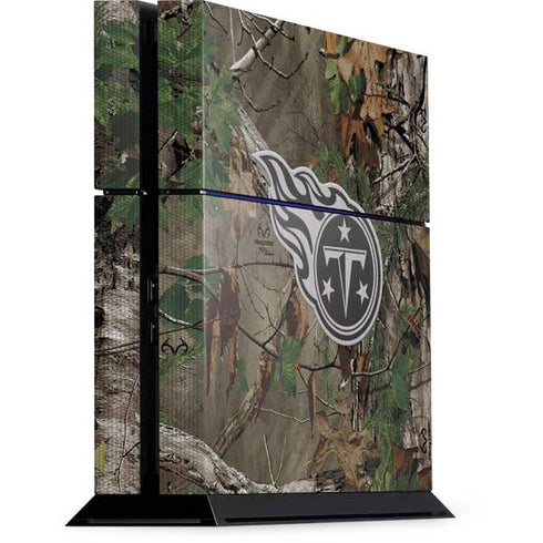 NFL Tennessee Titans Realtree Xtra Green Camo PS4 Console Skin