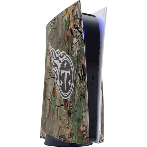 NFL Tennessee Titans Realtree Xtra Green Camo PS5 Console Skin