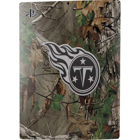 NFL Tennessee Titans Realtree Xtra Green Camo PS5 Console Skin