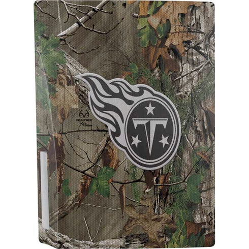 NFL Tennessee Titans Realtree Xtra Green Camo PS5 Console Skin