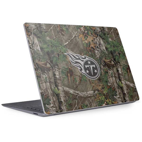 NFL Tennessee Titans Realtree Xtra Green Camo Surface Laptop 3 13.5in Skin