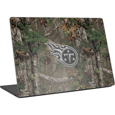 NFL Tennessee Titans Realtree Xtra Green Camo Surface Laptop 4 15in Skin