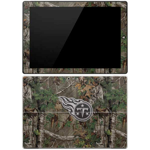 NFL Tennessee Titans Realtree Xtra Green Camo Surface Pro 3 Skin