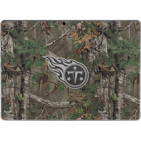 NFL Tennessee Titans Realtree Xtra Green Camo Surface Pro 9 Skin