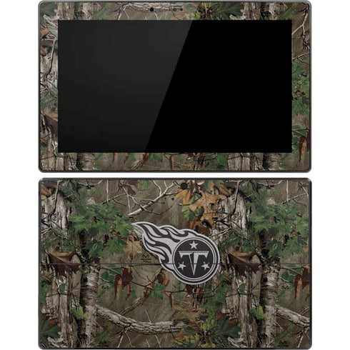 NFL Tennessee Titans Realtree Xtra Green Camo Surface Pro Tablet Skin
