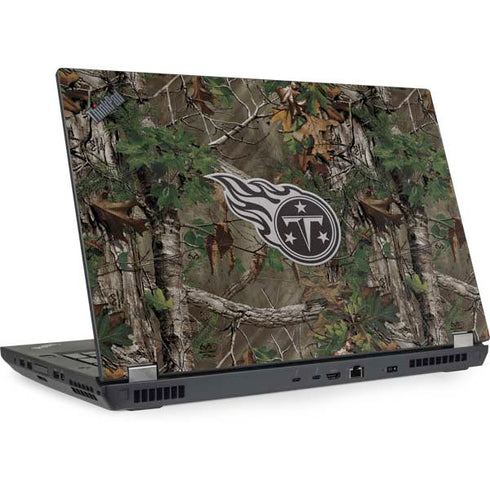 NFL Tennessee Titans Realtree Xtra Green Camo Lenovo ThinkPad Skin