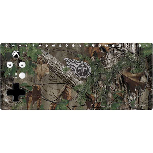 NFL Tennessee Titans Realtree Xtra Green Camo Xbox Adaptive Controller Skin