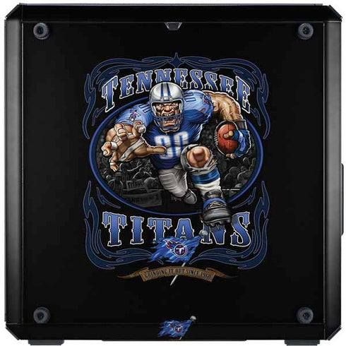 Liquid Blue NFL Tennessee Titans Running Back Cooler Master MasterBox Q300L Mini Tower Skin