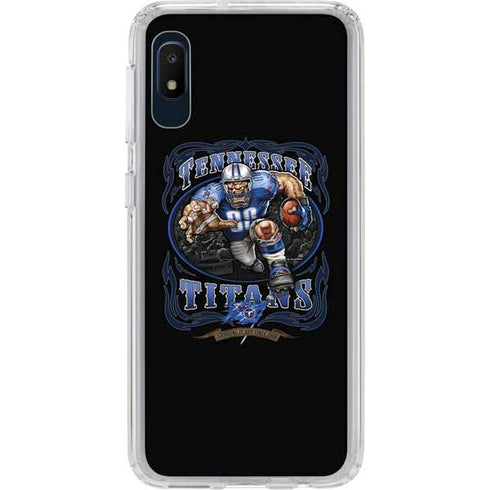 Liquid Blue NFL Tennessee Titans Running Back Galaxy A10e Clear Case