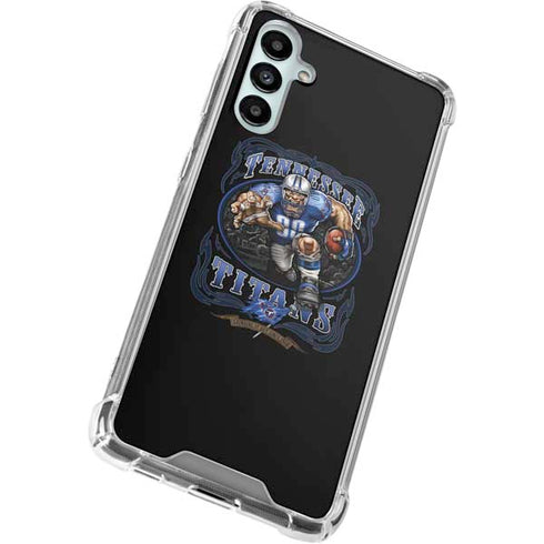 Liquid Blue NFL Tennessee Titans Running Back Galaxy A14 5G Clear Case