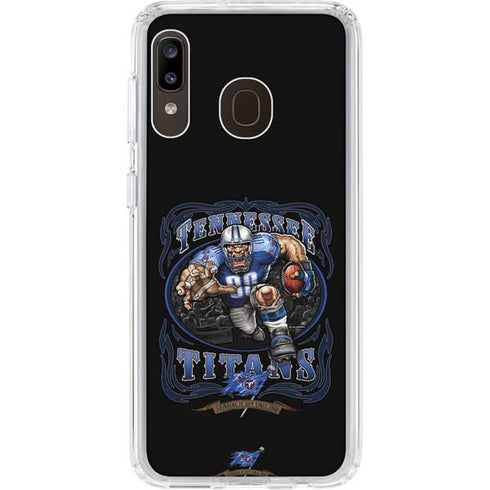 Liquid Blue NFL Tennessee Titans Running Back Galaxy A20 Clear Case