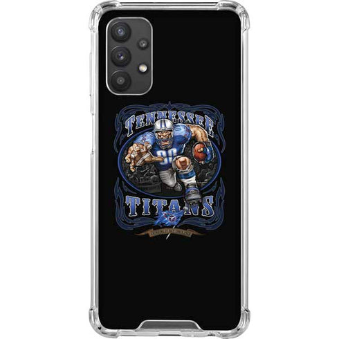 Liquid Blue NFL Tennessee Titans Running Back Galaxy A32 5G Clear Case