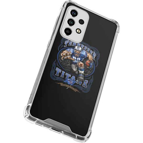 Liquid Blue NFL Tennessee Titans Running Back Galaxy A53 5G Clear Case