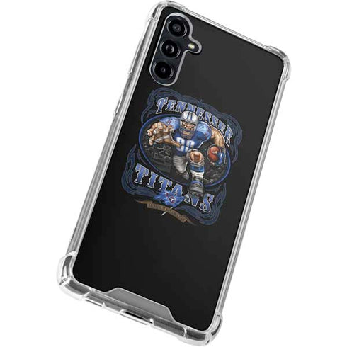Liquid Blue NFL Tennessee Titans Running Back Galaxy A54 5G Clear Case