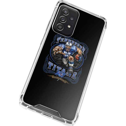 Liquid Blue NFL Tennessee Titans Running Back Galaxy A72 5G Clear Case