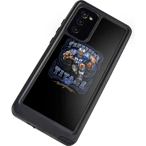 Liquid Blue NFL Tennessee Titans Running Back Galaxy Note20 5G Waterproof Case