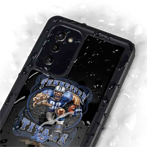 Liquid Blue NFL Tennessee Titans Running Back Galaxy Note20 5G Waterproof Case