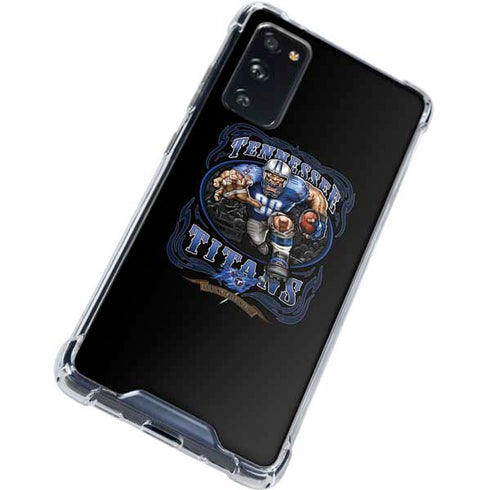 Liquid Blue NFL Tennessee Titans Running Back Galaxy S20 FE Clear Case