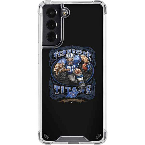 Liquid Blue NFL Tennessee Titans Running Back Galaxy S21 5G Clear Case