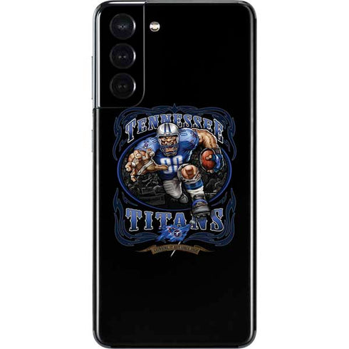 Liquid Blue NFL Tennessee Titans Running Back Galaxy S21 5G Skin