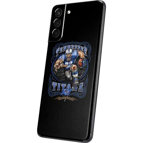 Liquid Blue NFL Tennessee Titans Running Back Galaxy S21 Plus 5G Skin