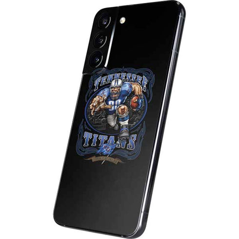 Liquid Blue NFL Tennessee Titans Running Back Galaxy S22 Plus Skin