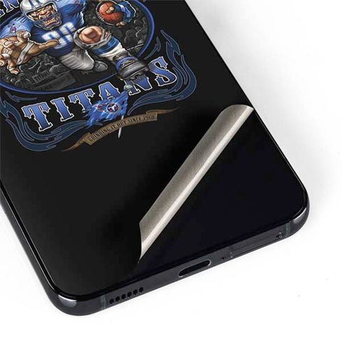 Liquid Blue NFL Tennessee Titans Running Back Galaxy S22 Plus Skin