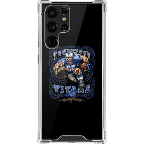 Liquid Blue NFL Tennessee Titans Running Back Galaxy S22 Ultra Clear Case