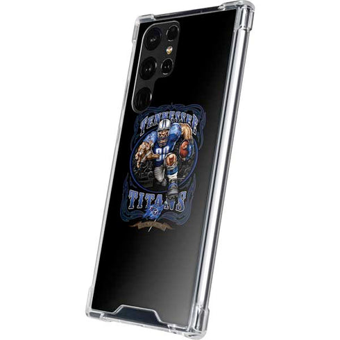 Liquid Blue NFL Tennessee Titans Running Back Galaxy S22 Ultra Clear Case