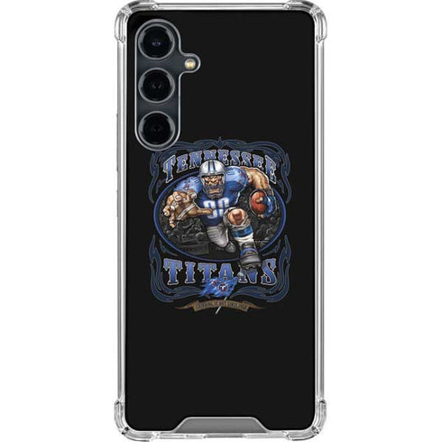Liquid Blue NFL Tennessee Titans Running Back Galaxy S23 FE Clear Case