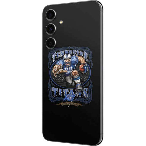 Liquid Blue NFL Tennessee Titans Running Back Galaxy S23 FE Skin