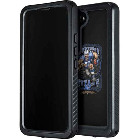 Liquid Blue NFL Tennessee Titans Running Back Galaxy S23 Waterproof Case