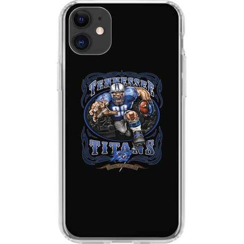 Liquid Blue NFL Tennessee Titans Running Back iPhone 11 Clear Case