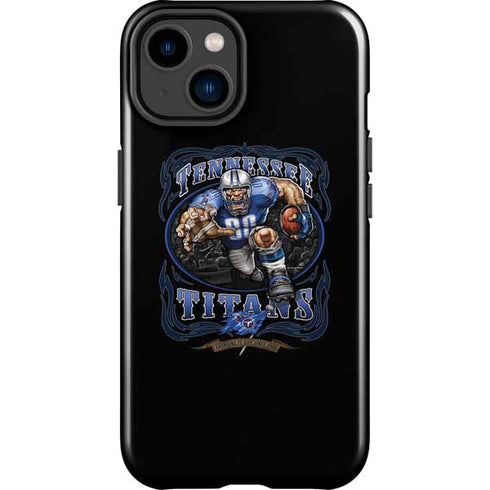 Liquid Blue NFL Tennessee Titans Running Back iPhone 15 Plus Impact Case