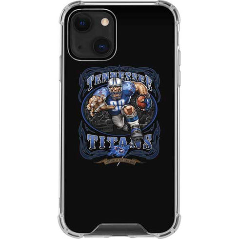 Liquid Blue NFL Tennessee Titans Running Back iPhone 14 Plus Clear Case