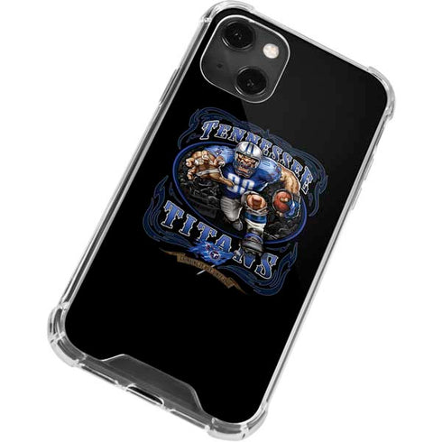 Liquid Blue NFL Tennessee Titans Running Back iPhone 14 Plus Clear Case