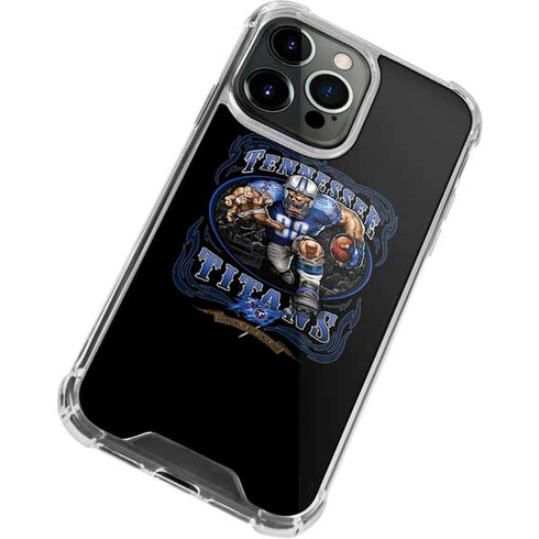Liquid Blue NFL Tennessee Titans Running Back iPhone 15 Pro Clear Case