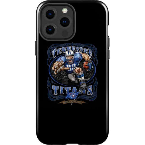 Liquid Blue NFL Tennessee Titans Running Back iPhone 15 Pro Max Impact Case