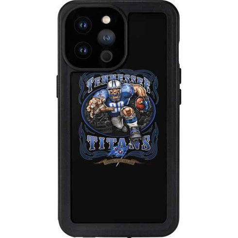 Liquid Blue NFL Tennessee Titans Running Back iPhone 14 Pro Max Waterproof Case