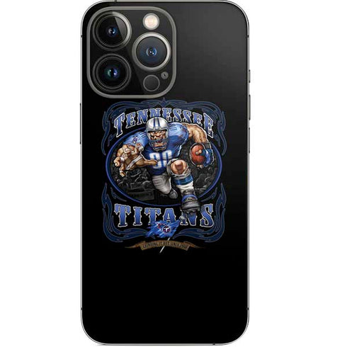 Liquid Blue NFL Tennessee Titans Running Back iPhone 14 Pro Skin