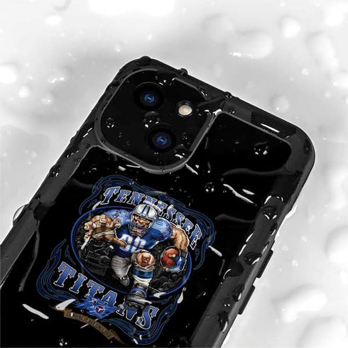 Liquid Blue NFL Tennessee Titans Running Back iPhone 15 Plus Waterproof Case