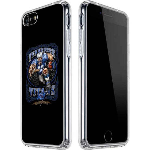 Liquid Blue NFL Tennessee Titans Running Back iPhone SE (2nd & 3rd Gen) Clear Case