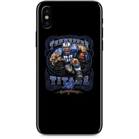 Liquid Blue NFL Tennessee Titans Running Back iPhone X Skin