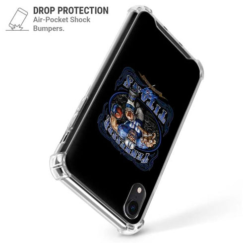 Liquid Blue NFL Tennessee Titans Running Back iPhone XR Clear Case