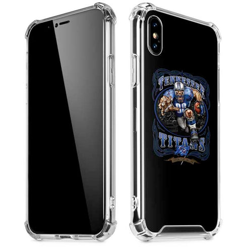 Liquid Blue NFL Tennessee Titans Running Back iPhone XS Max Clear Case